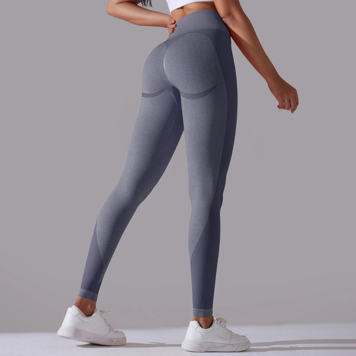 New Nylon Yoga Leggings Women's Pants Gym Sport Fitness Outfit Women High Waist Elastic Tight Breathable Trainning Joggings Pant