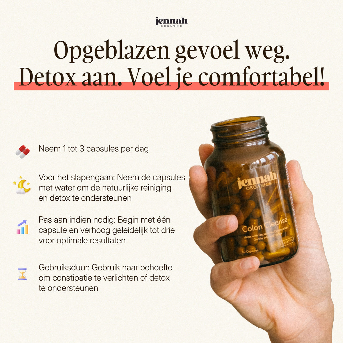 Flat Belly – Colon Support | Darmdetox & ondersteuning van de spijsvertering